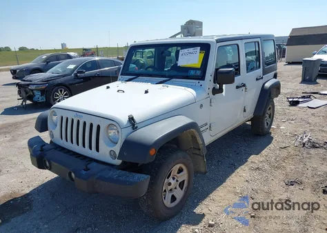 2016 Jeep Wrangler Unlimited Sport Rhd from USA, damaged, VIN 1C4BJWKG5GL307319